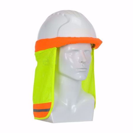 Picture of One Size Fits All FR Treated Hi-Vis Hard Hat Neck Shade