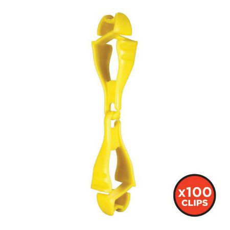 Picture of 3400 LIME BULK GLOVE CLIP HOLDER w/ DUAL CLIPS