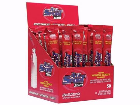 Picture of All Sport Sugar Free Fruit Punch Powdered Sport Drink Mix (50 per box), PER BOX