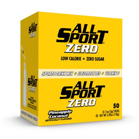 Picture of All Sport Sugar Free Pineaple Coconut Powdered Sport Drink Mix (50 per box), PER BOX