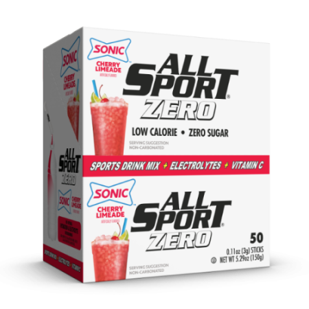 Picture of All Sport Sugar Free Sonic Cherry Limeade Powdered Sport Drink Mix (50 per box), PER BOX